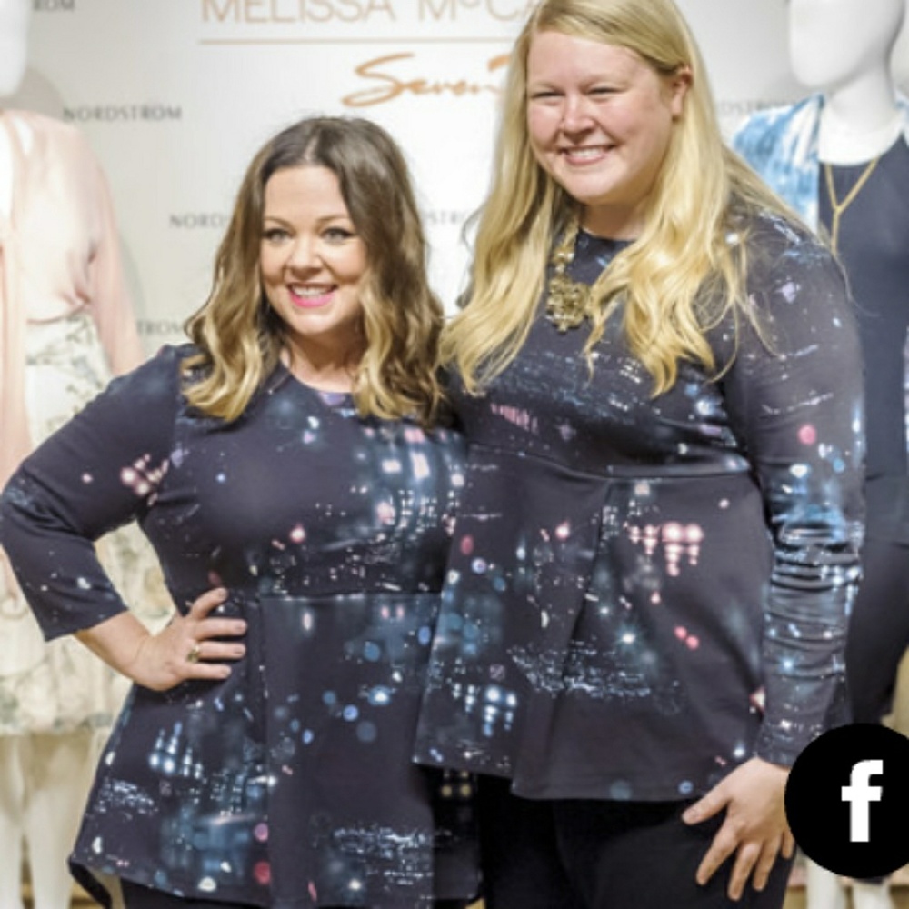 NWT Melissa McCarthy Mulholland Hi Low Peplum - Picture 2 of 8